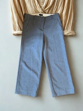 J. Crew Light Gray Cropped Pants